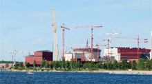 An Areva designed reactor under construction in Finland 